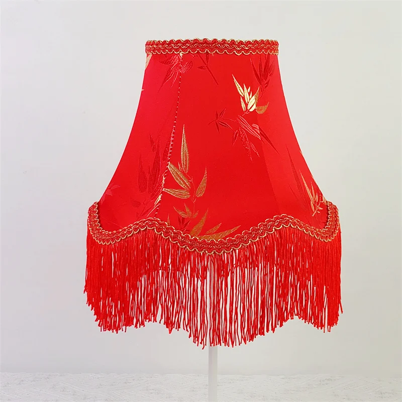 European Retro Table Lamp Fabric Lampshade Resin Bedroom Decoration Bedside Lamp Home Indoor Wall Lamp Floor Light Desk Lamp