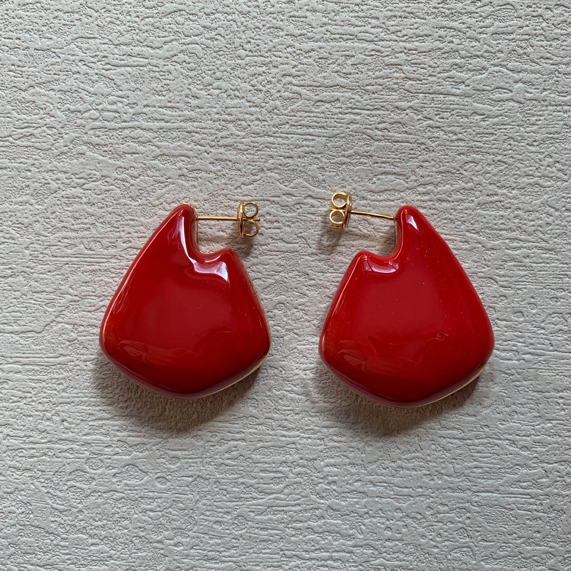 

Fashion Europe Gold Silver Color Geometry Earrings Women Top Quality Designer Jewelry Trend