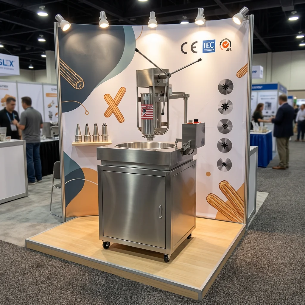 

Электрическая машина для приготовления чуррос 30 л, испанская, с функцией наполнения, для латиноамериканских десертов