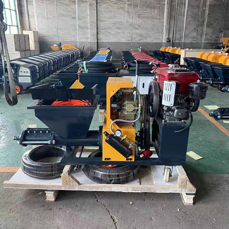 

220V Electric Concrete Mortar Spraying Machine Automatic Mortar Sprayer for Wall