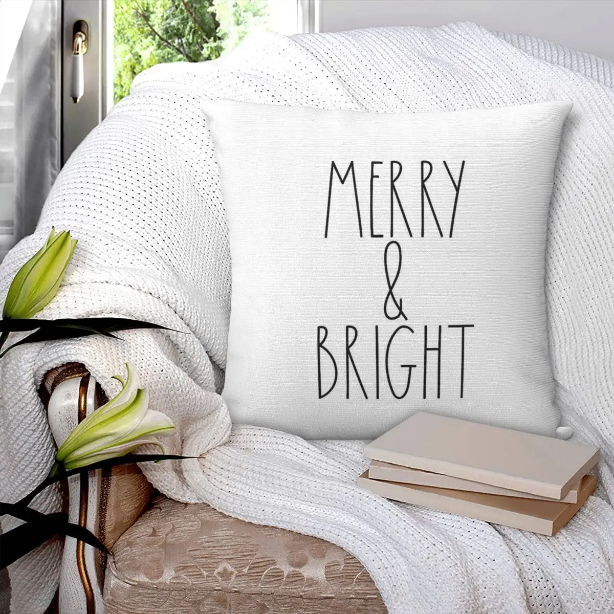 Merry Bright Pillow Cover 3