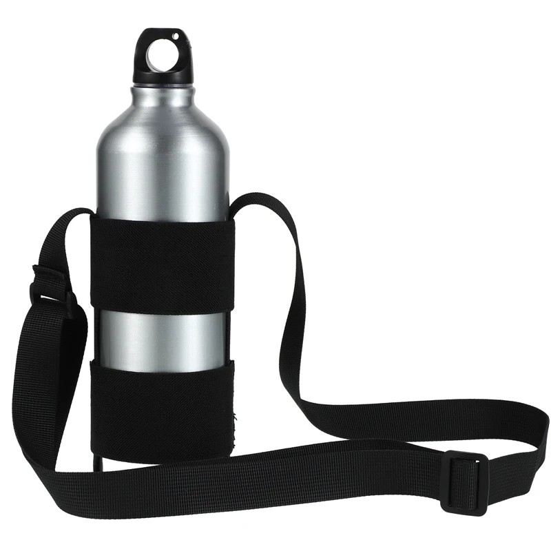 Water Bottle Holder Carrier Strap Water Bottle Strap Sleeve Sports Cup Carrier Pouch Cover Portable Holder Outdoor For Walking