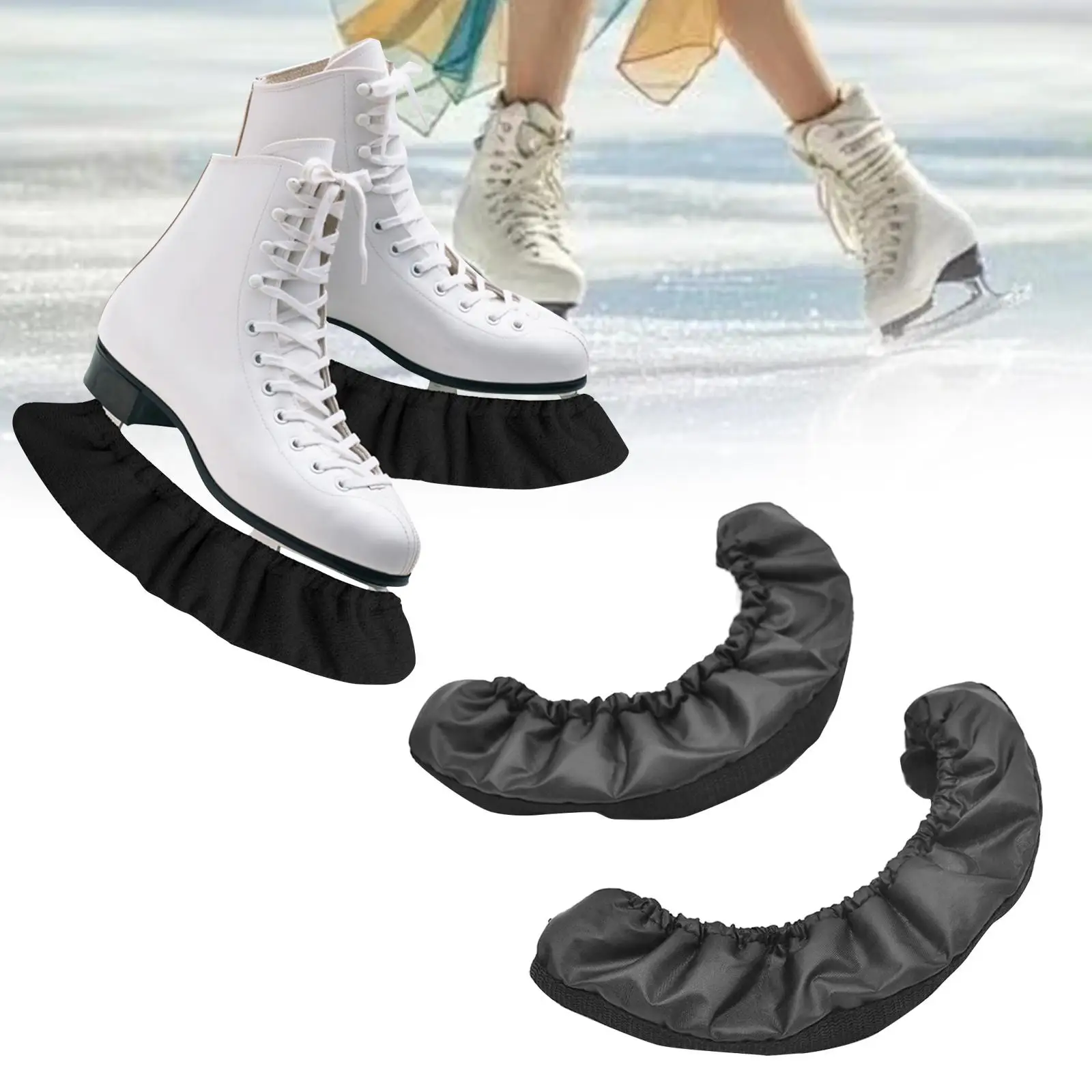 Ice Skate Blade Covers Skatewear Wear Resistant Ice Skate Blade Protector for