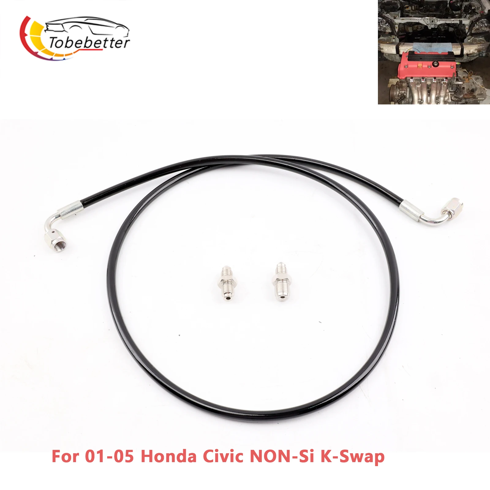 

Racing K Swap Clutch Line replacement for 01-05 Civic Non-Si K-series