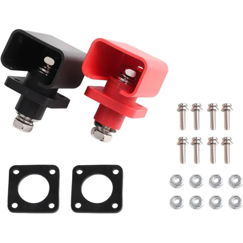 Lithium Battery Terminal Block High Current Energy Inverter Plug Mounted Type Storage Connector Universal Fit Multi Scenario Use