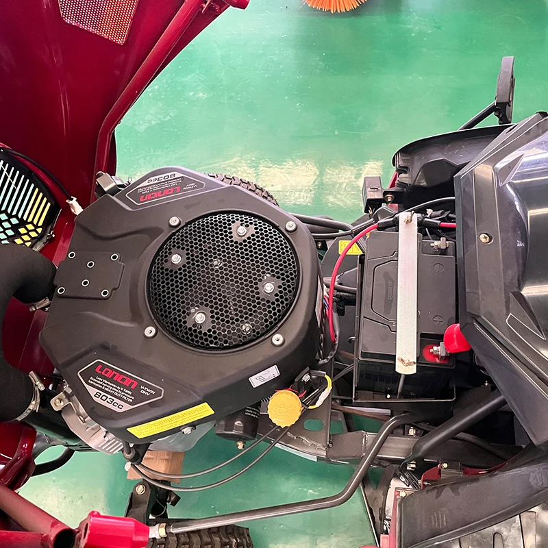 Customized Four-Wheel Drive Lawn Mower, Powerful Engine, Riding Lawn Mower, Bandwidth Platform