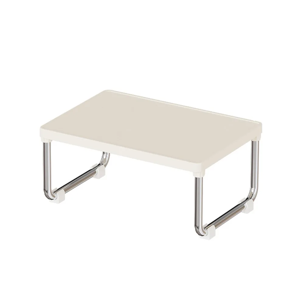

Length Adjustable Extendable Storage Shelf Stackable Non-slip Adjustable Desk Storage Rack Large Load Bearing Foldeble