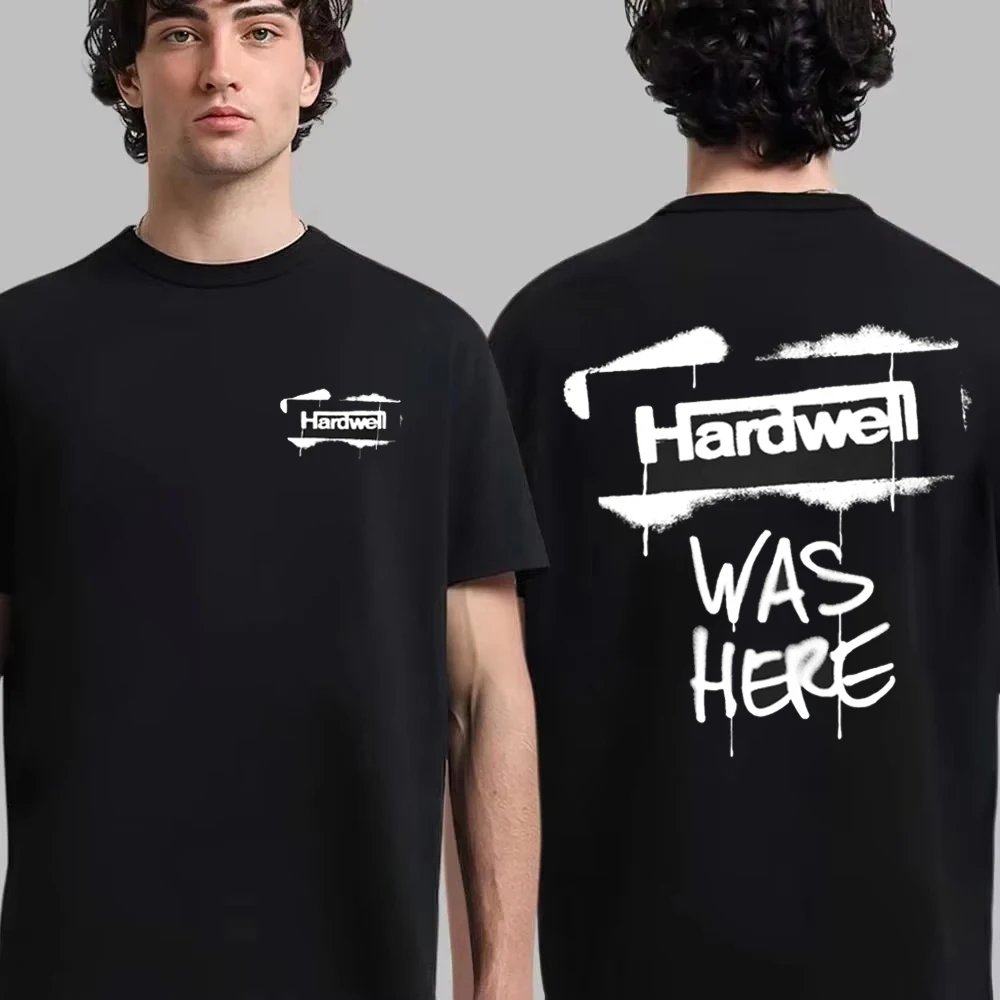 Hardwell - Pure Cotton Short-Sleeved T-Shirt for Men - Top of The List DJ Accessories - Electronic Music Men's Women's Shirt