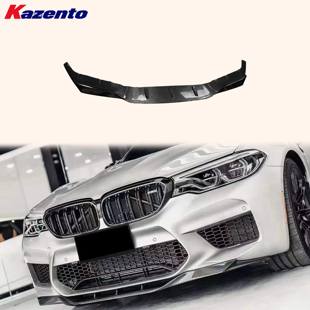 

For BMW M5 F90 4 Door 2017-2019 Only Carbon Fiber RKP Style Front Bumper Lip