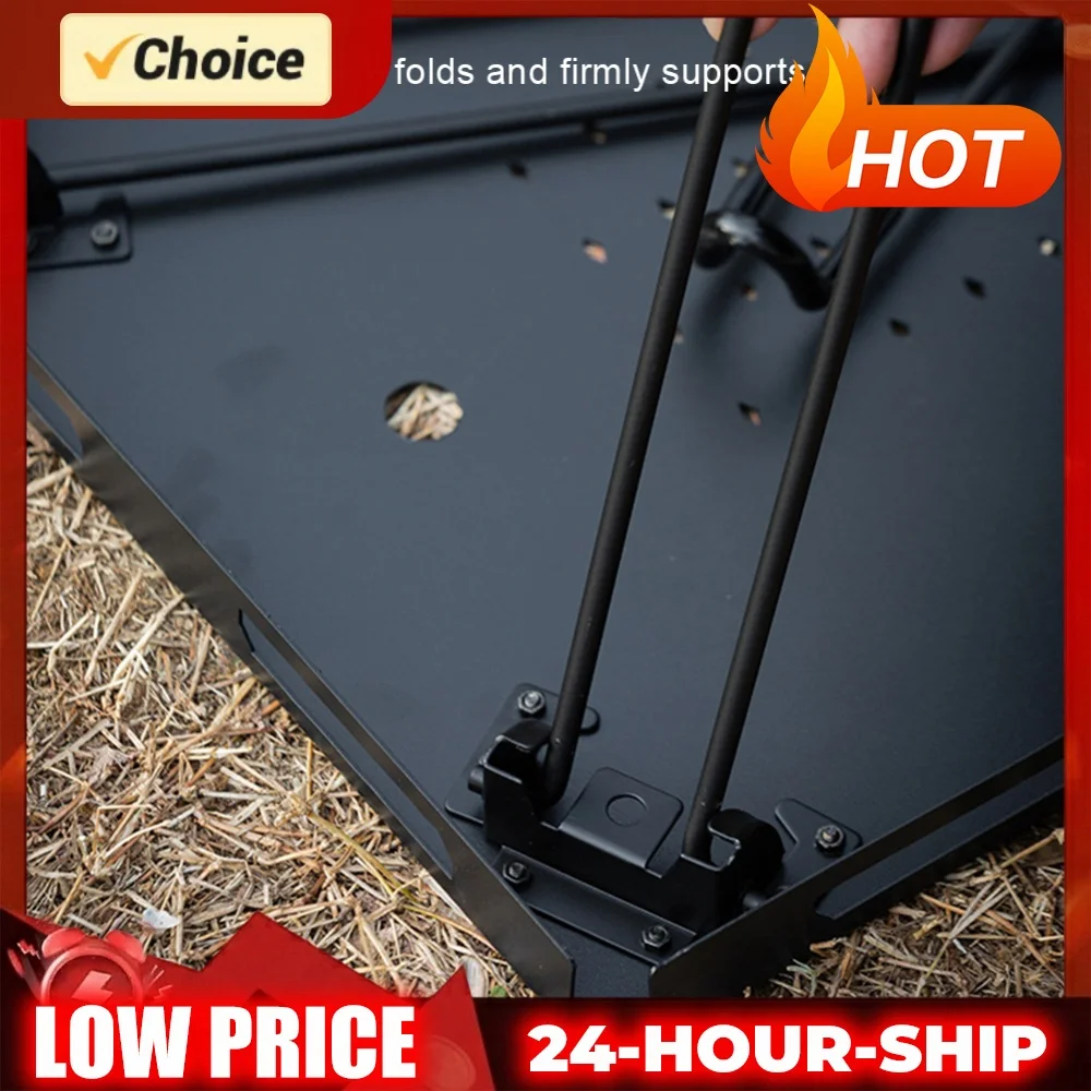 32/42cm 4 Folding Legs Heavy Duty Table Legs Set Scratch and Slip Assembly with Screws for Camping Tables DIY Projects