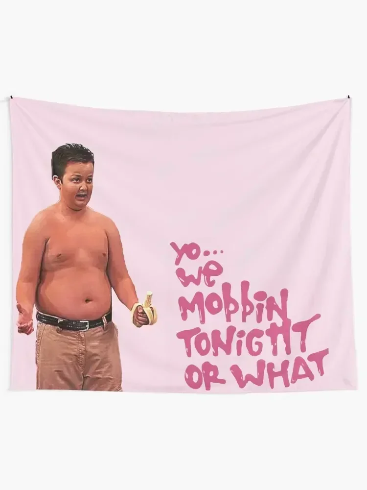 Gibby Mobbin Or What?.. Yo... We Mobbin Tonight Or What ? Tapestry Kawaii Room Decor Decoration Bedroom Tapestry