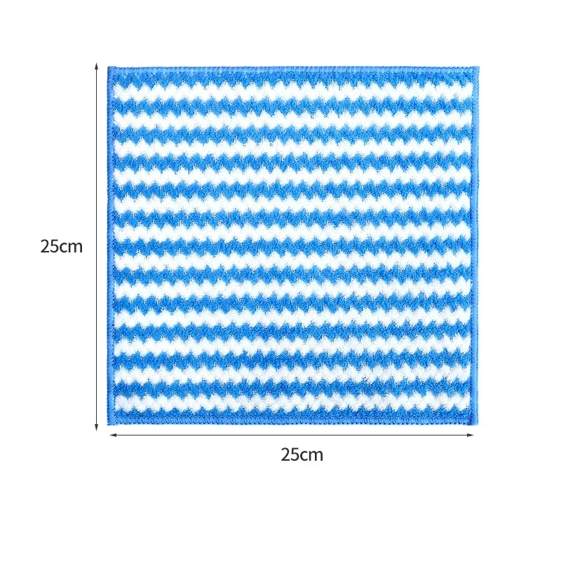 5 szt. Polarowa pogrubiona ściereczka do naczyń nie przykleja się do czystego oleju w kuchni gospodarstwa domowego wchłania wodę bez zrzucania