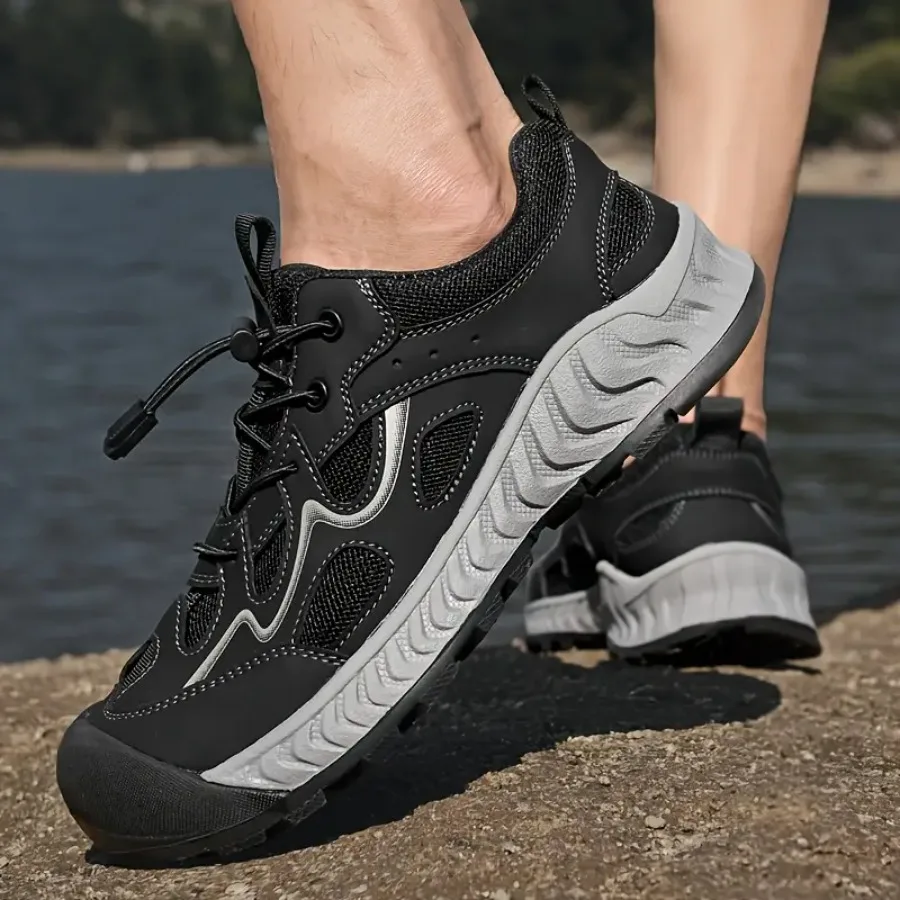 

Men's Mesh Shoes Outdoor Casual Mesh Sneakers Summer Breathable Men's Shoes Hiking and Trekking Shoes