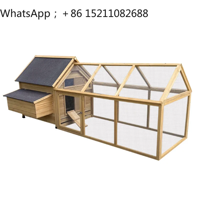 SCY outdoor large solid wood chicken cage chicken nest large rabbit nest rabbit cage courtyard farm