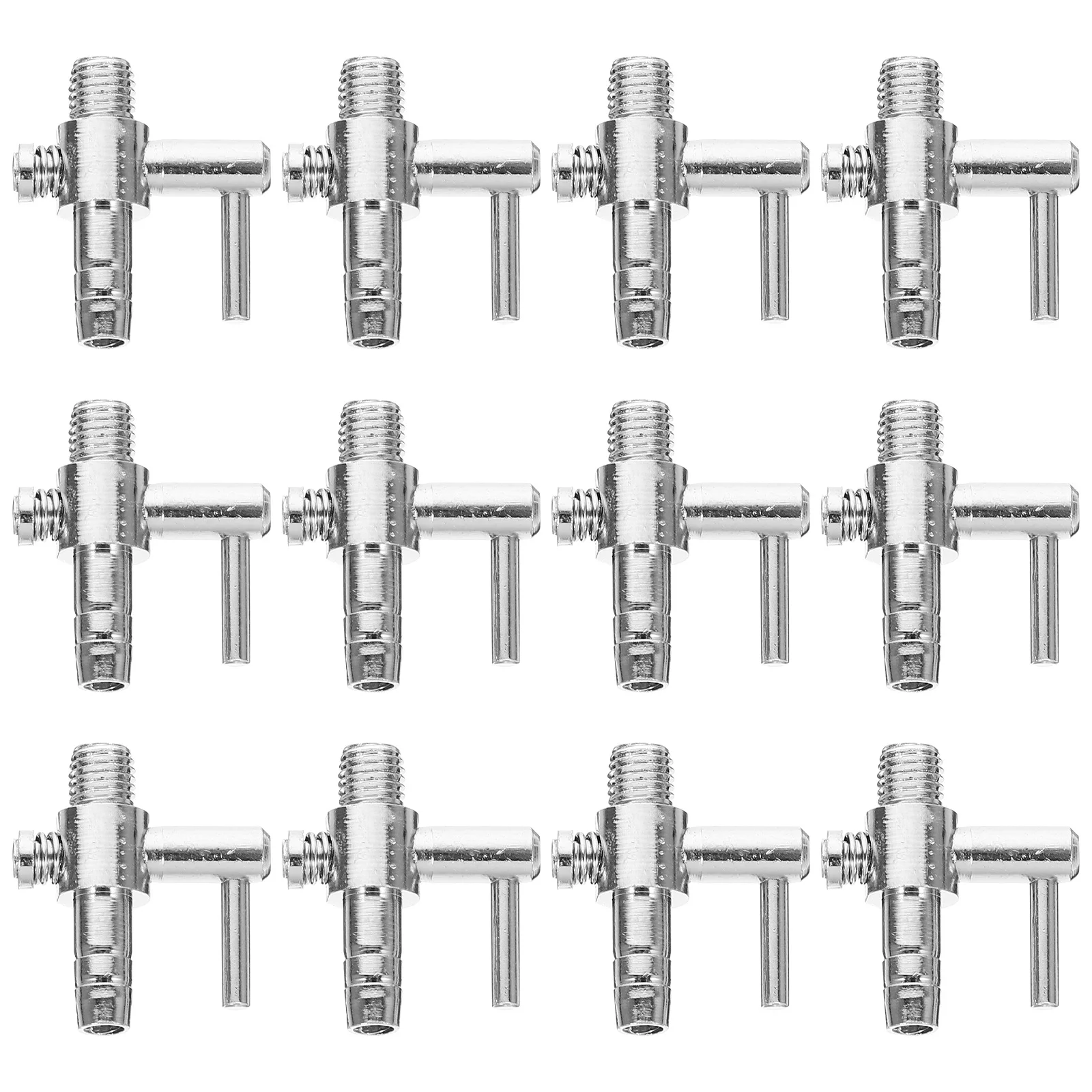 

30pcs Fish Tank Oxygen Pump Splitter Aquarium Air Pump Fittings Flow Control Valve For Aeration System Oxygen Tube Distributor