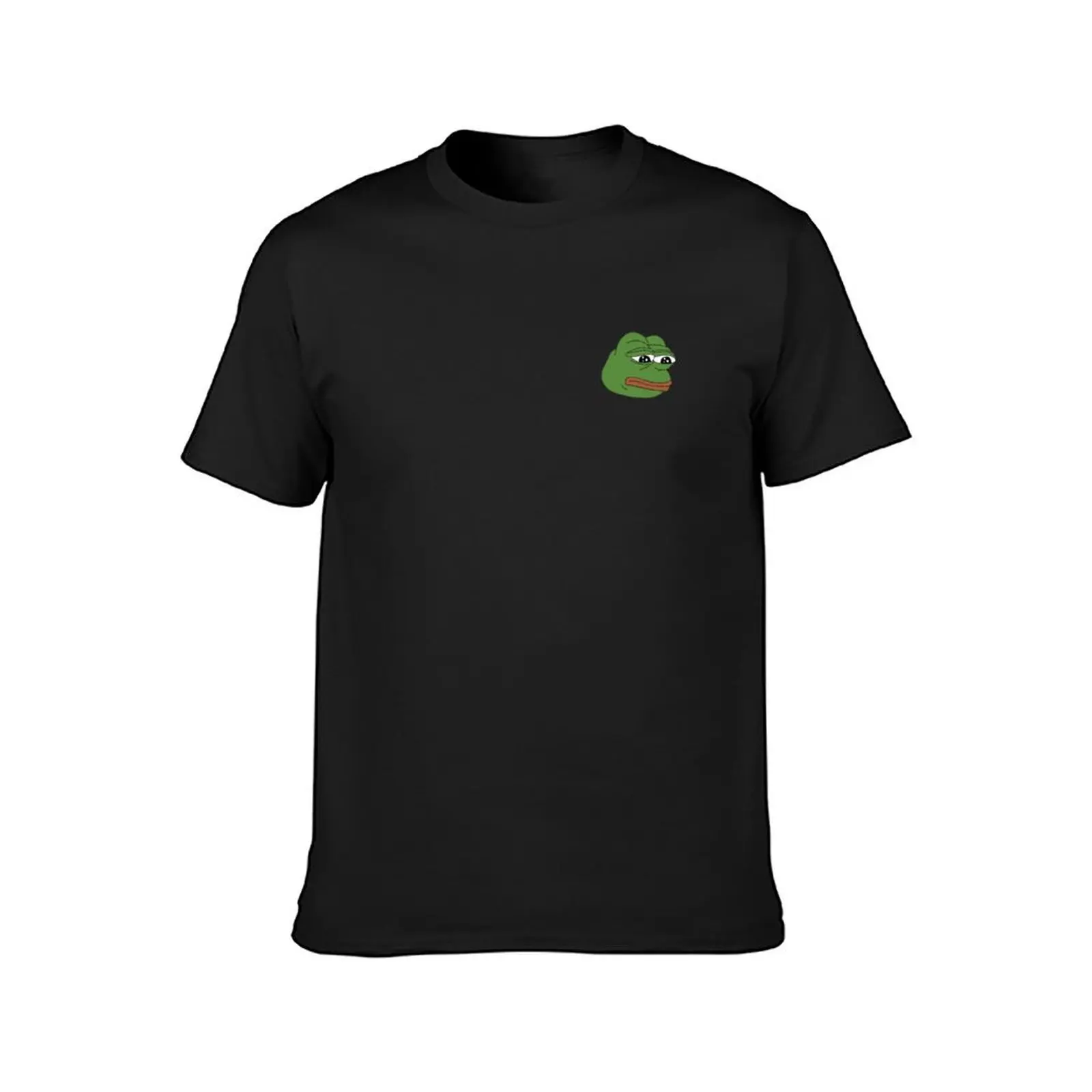 SAD FROG MEME - PEPE THE FROG T-Shirt blacks sweat quick-drying men graphic t shirts