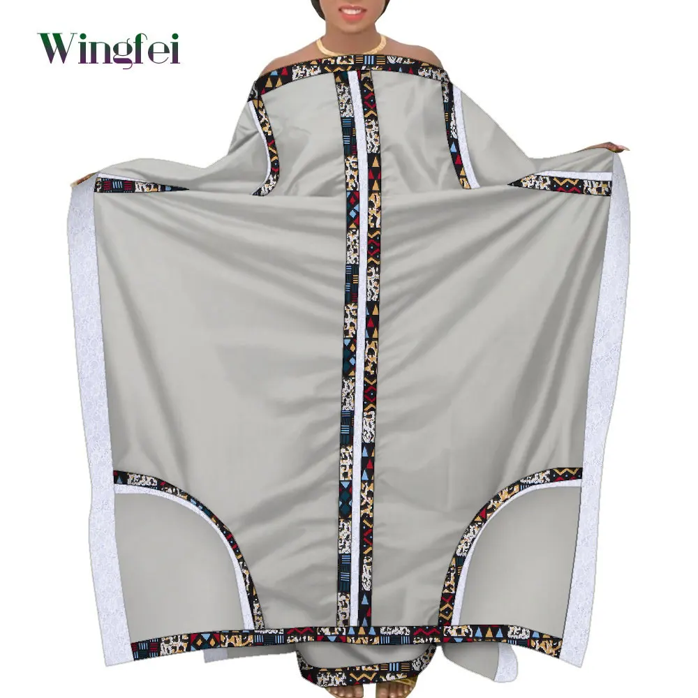 Châu Phi Váy Đầm Cho Nữ Miếng Dán Cường Lực Rời Đầm Maxi Dài Áo Dây Đầm Dashiki Nữ Trang Phục Truyền Thống Châu Phi Bộ Quần Áo Phong Cách Wy10145