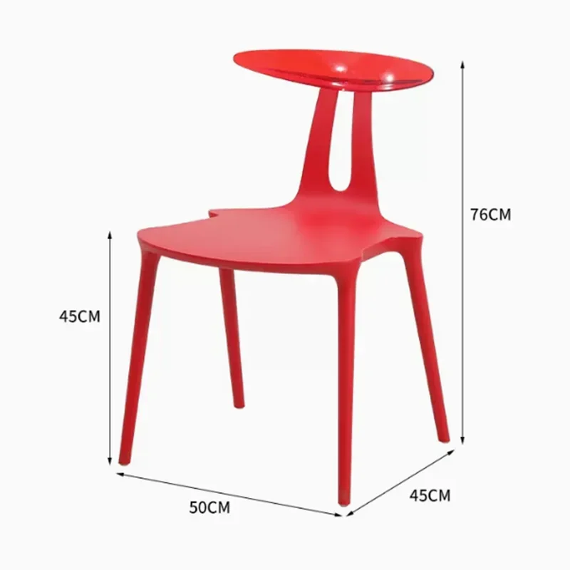 Kitchen Free Shipping Dining Chairs Training Polypropylene Home Design Dining Chairs Fashion Live Room Sillas Comedor Furniture image 4