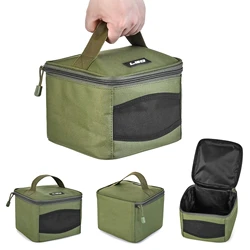 Portable Fishing Reel Storage Bag Waterproof Fishing Reel Protective Box Reel Lure Gear Carrying Case 600D Oxford Cloth Pach