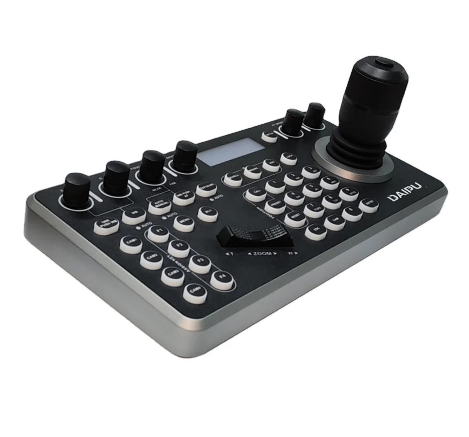 

Daipu CCU-105 NDI Conference Video Ptz Camera Joystick Live Video Control Switcher Controller Broadcast Keyboard