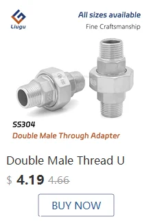 90-Grad-Winkelverschraubung aus Edelstahl 304, BSPT-Innengewinde, 1/4"-2" auslaufsichere Rohrverschraubung aus Guss für industrielle Sanitärinstallationen – Detail 6