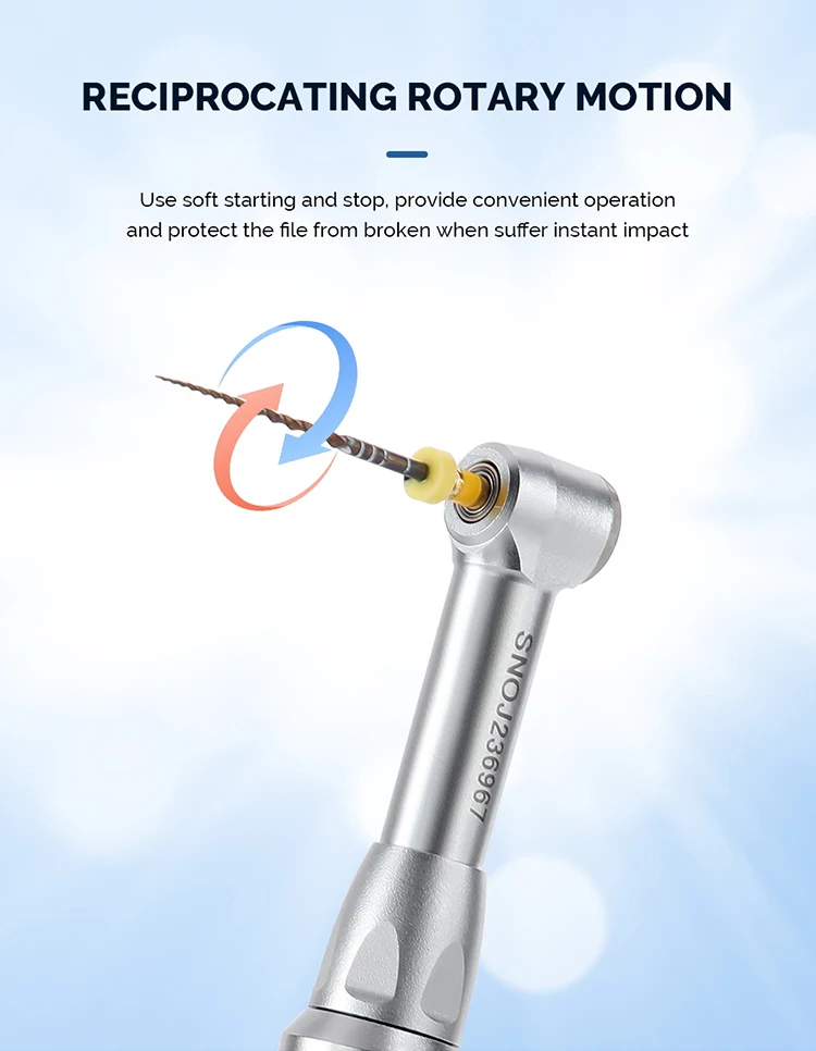 AZDENT Komplettset Dentaler Endomotor 16:1 Kabelloser Apex-Locator Wurzelkanal-Apex-Lokalisierung Parodontales Messgerät – Detail 19