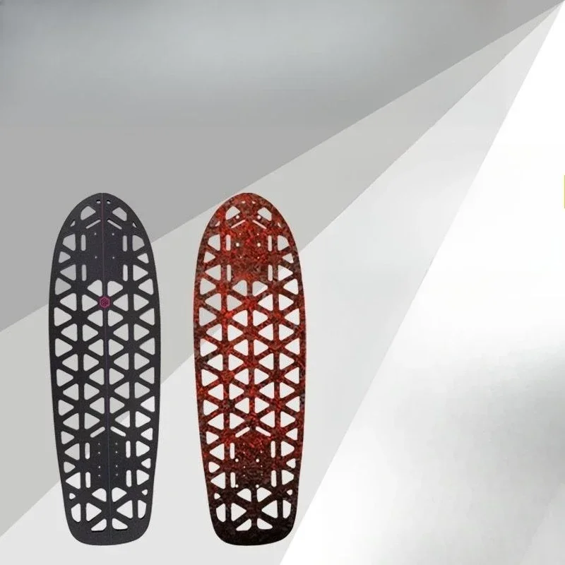 Carbon fiber skateboard, land surfboard, beginner professional skateboard, land surfboard.