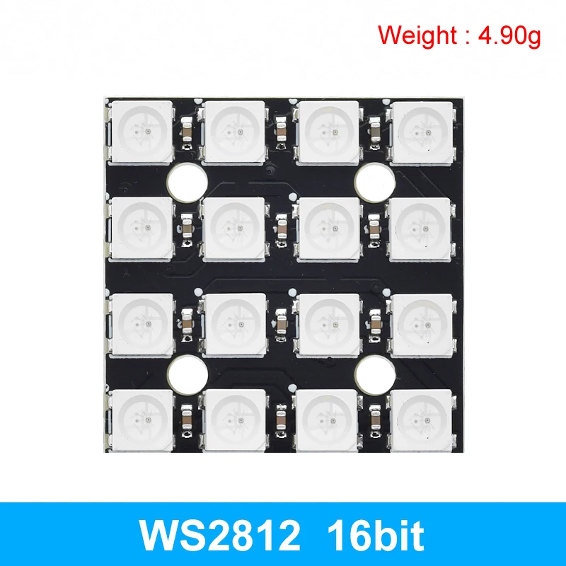 XZG WS2812 LED 5050 RGB 8x8 4 16 25 64 LED-matrix voor