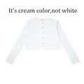 Cream white cardigan