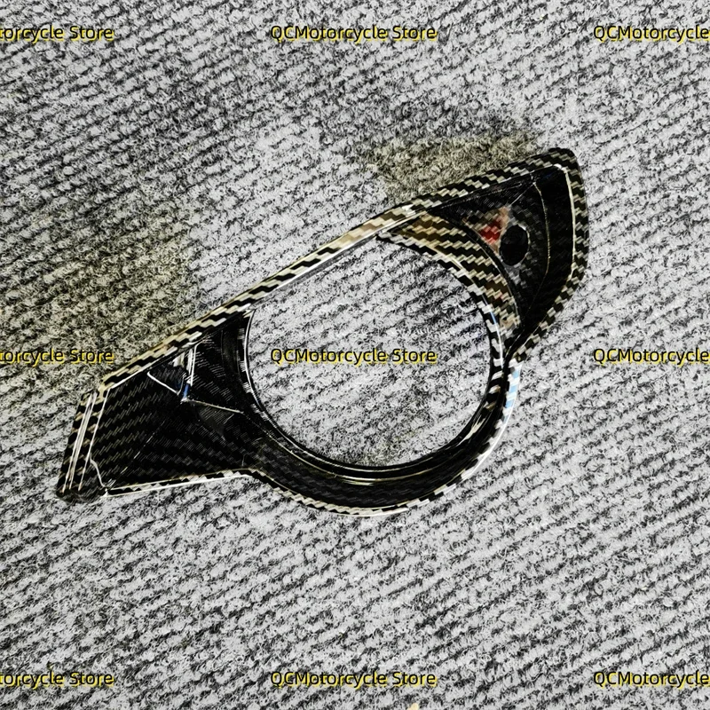 Carbon fiber coating Motorcycle Headlamp Cover Front Upper Fairing Headlight Cowl Nose Fit For BMW S1000R 2014-2019