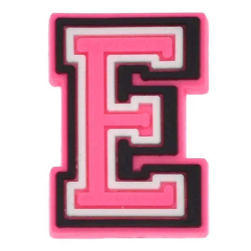 Shoe Charms for Crocs Accessories A B C Letter Shoes Charm for Croc Decorations Pins Men Accessory Jeans Woman Clogs Clips image 5