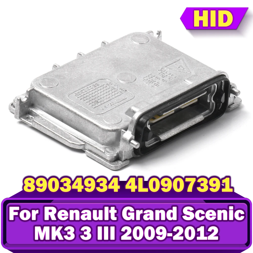 

89032335 4L0907391 89034934 63117180050 HID Xenon Ballast Module Block Unit For Renault Grand Scenic MK3 III 2009 2010 2011 2012