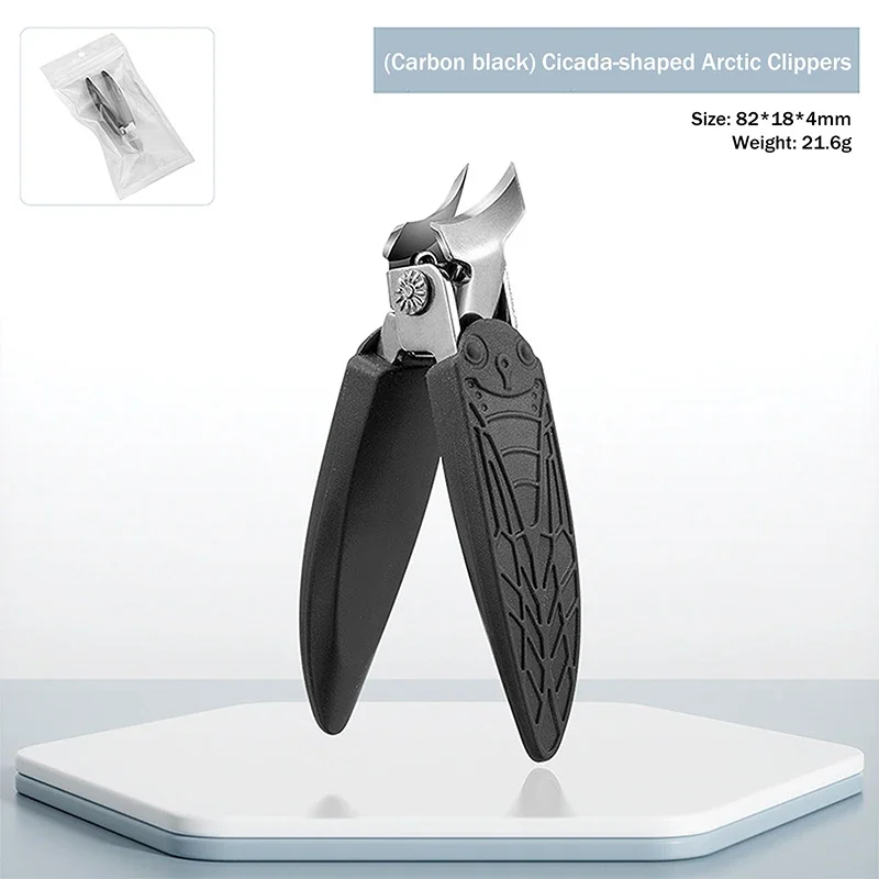 Spritzschutz 25 °   Nagelknipser mit schrägem Kante, professioneller High-End-Adlerschnabel, schräge Zehennageltrimmer, Werkzeuge für eingewachsene Zehennägel