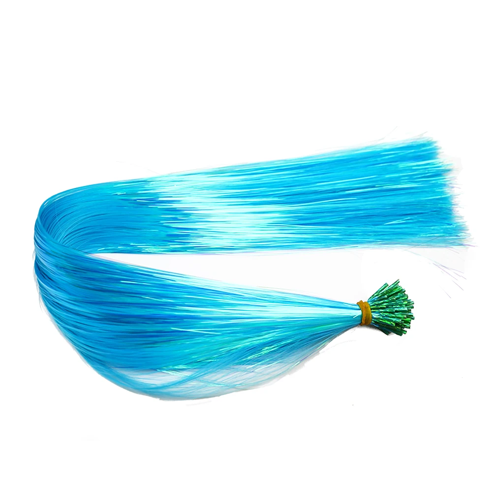 50 stks/pak I Tip Klatergoud Hair Extensions Glitter Klatergoud Haar Synthetische Fee Haarstukjes Dazzle Haaraccessoires Voor Vrouwen Party