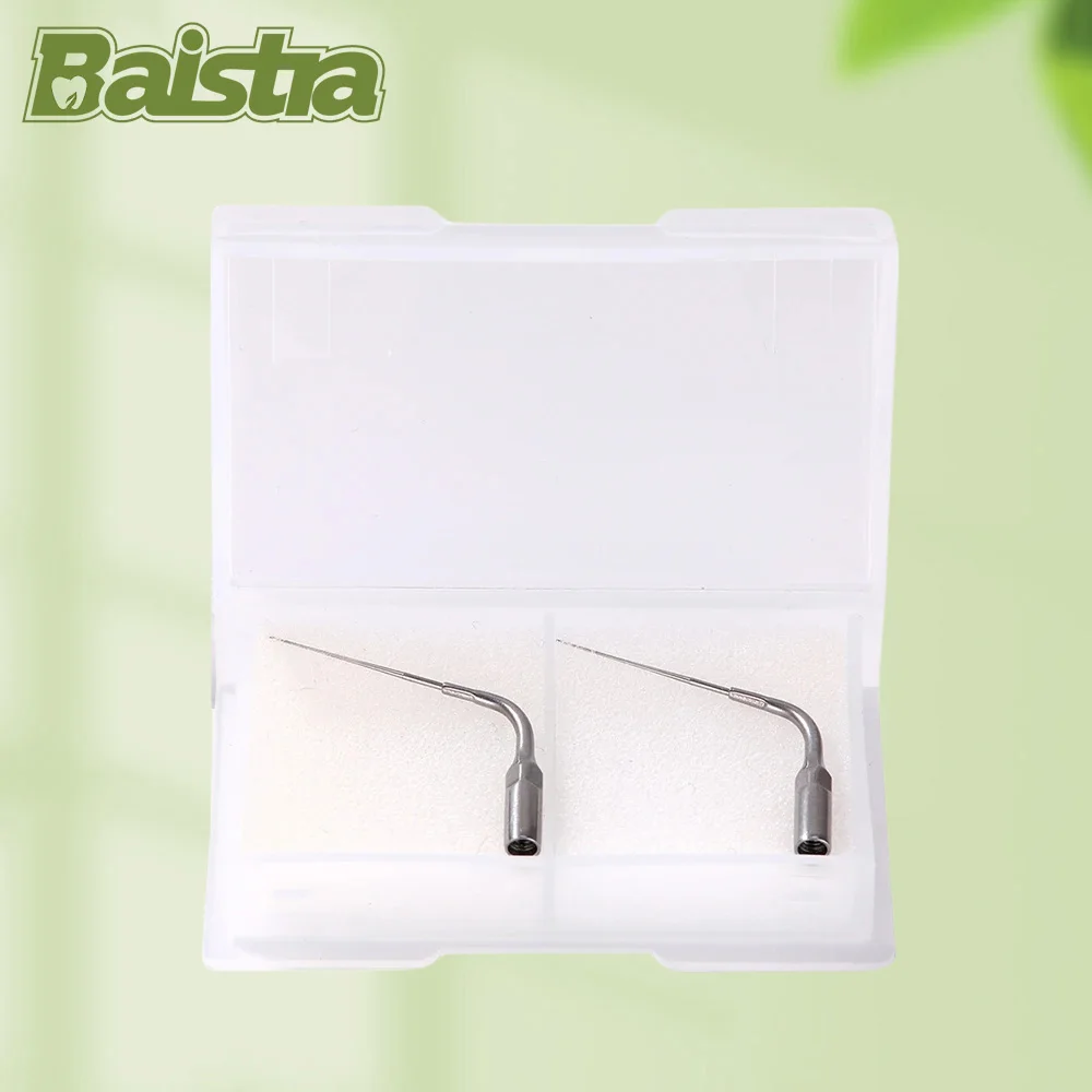 

2 Pcs/box BAISTRA Dental Tips Fit for Dental Endo Ultra Activator Endo Irrigator Dentistry Thread/Straight Type