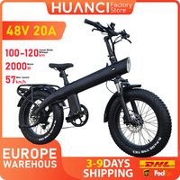 HUANCI Q3 Mountain Electric bicycle 2000W Adult electric bike 48V 20AH Ebike 20Inch Tire Off-Road fatbike City e bike