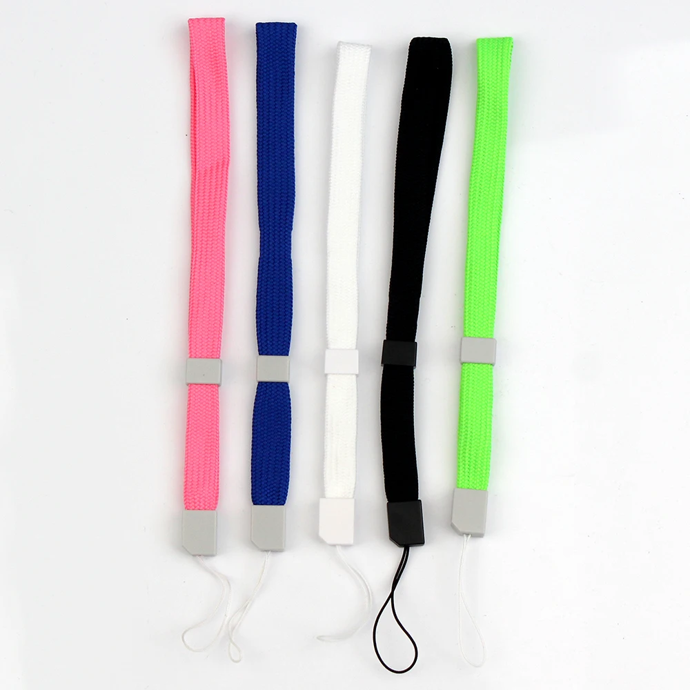 OSTENT 5 pz/set cinturino da polso a mano per Nintendo DSi/DS Lite/3DS/PSP/DV Wii telecomando fotocamera telefono MP4 cordino corda