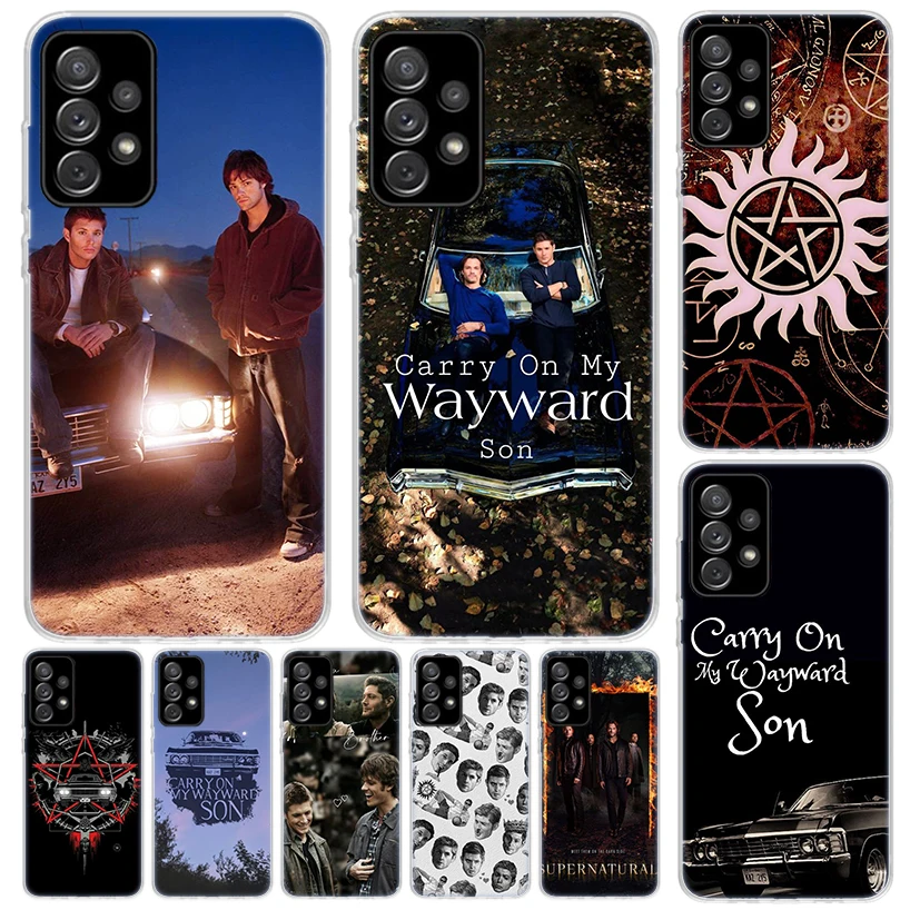 Babaite Supernatural SPN Dean And Sam Cover For Samsung Galaxy A51 A50 A71 A70 Phone Case A21S A31 A41 A10 A20E A30 A40 A01 A11