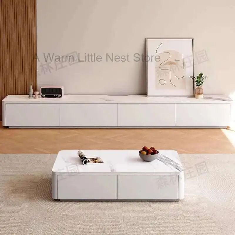 

Mid Century Wall Tv Stands Entertainment Shelf Nordic Center Wood Drawers Filing Tv Table Movies Archivadores Salon Furniture