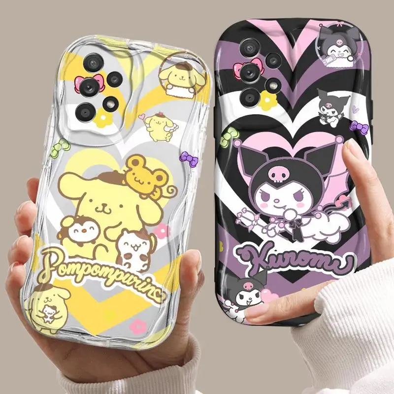 For Samsung Galaxy A15 A73 A72 A54 A53 A52 A33 A34 A42 A32 A24 A23 A22 A14 A13 A12 5G Soft Phone Case fundas Kuromi Pompompurin