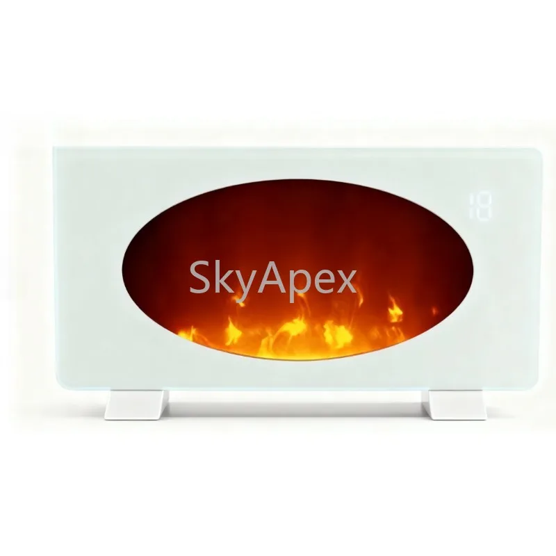 

Year Hot Selling 2500W Panel Glass Convector Room Heater Free Standing Wall Mounted Bathroom Garden Ventilation Lighting