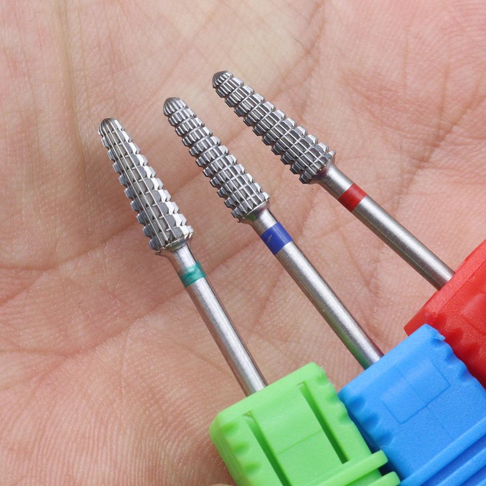 قطعة واحدة من مثقاب الأظافر الاحترافي من الكربيد - أداة إزالة الجل الفعالة، ملحق مثقاب كهربائي للتقليم وفن الأظافر، Unsce #4