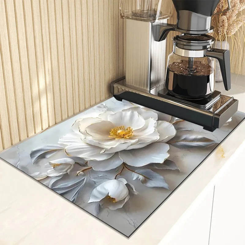 VIKAMA Waterproof Heat Resistant Countertop Mat, Stain Resis