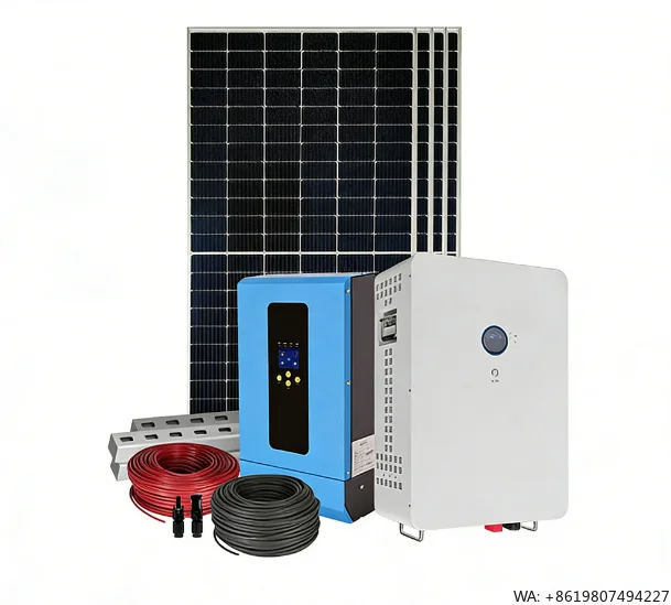 10KWH 20KWH Energy Storage Cabinet Hybrid Inverter Solar Panel Off Grid Home Solar Power System