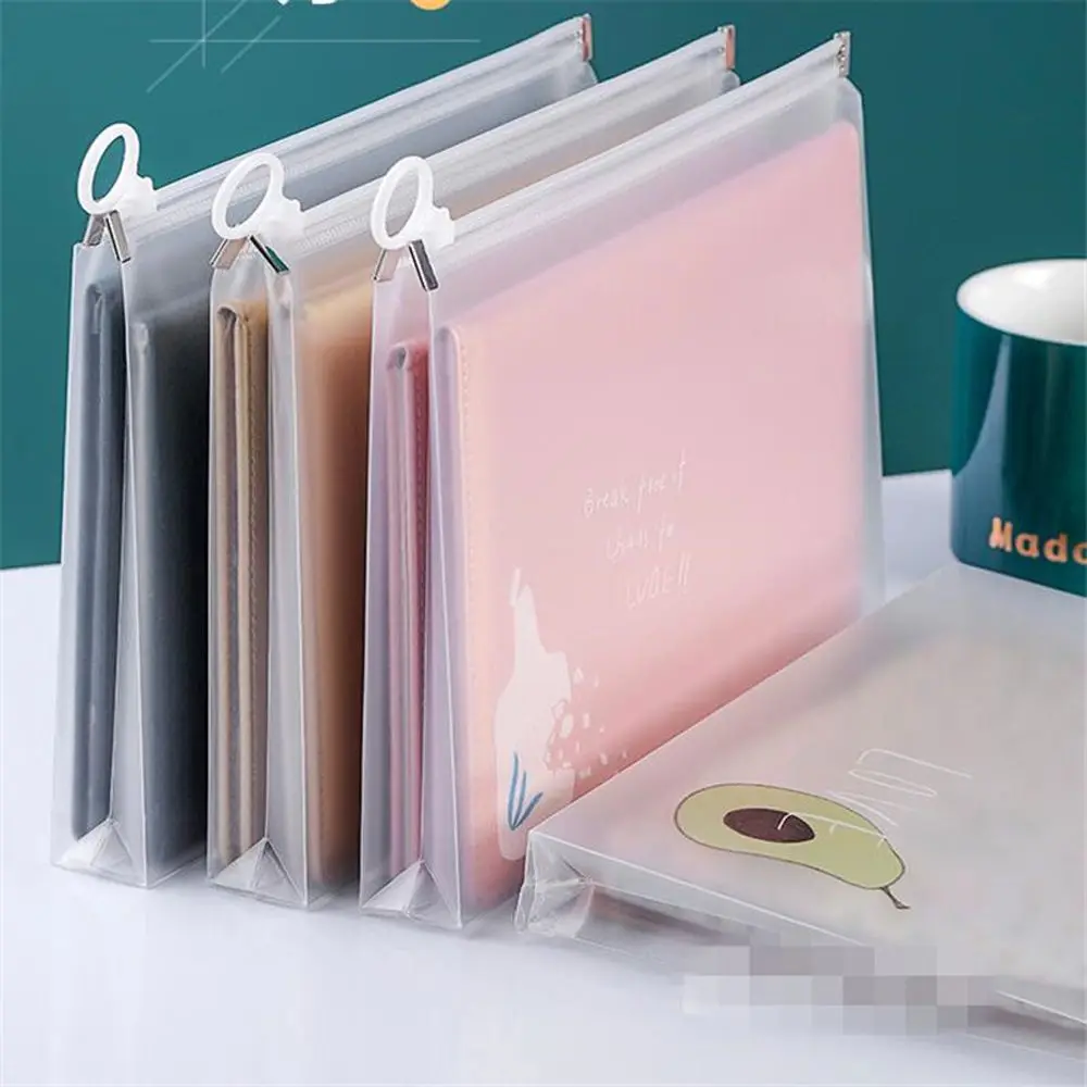 Zipper Folders School Stationery Zipper Pouch Desk Storage Binder Pockets Document Bag Office File Holder School Folder