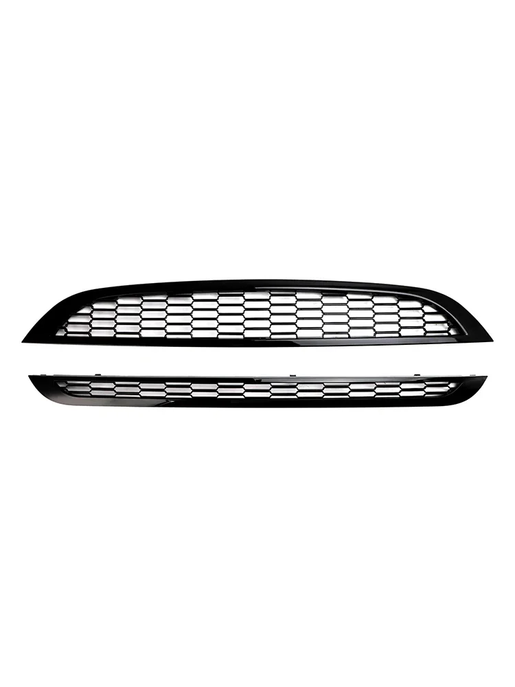 2PCS Honeycomb Mesh Front Grill Grille Fit For Mini Cooper R50 R52 R53 2002-2006 Car Accessories