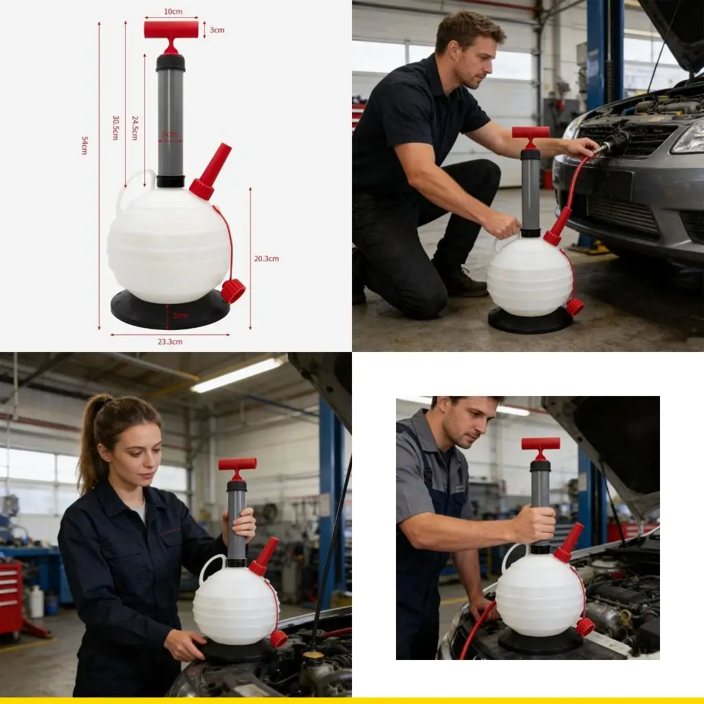 

SZCH Professional 6L Manual Fluid Removal Tool For Engine Oil Transmission And Coolant Exchange