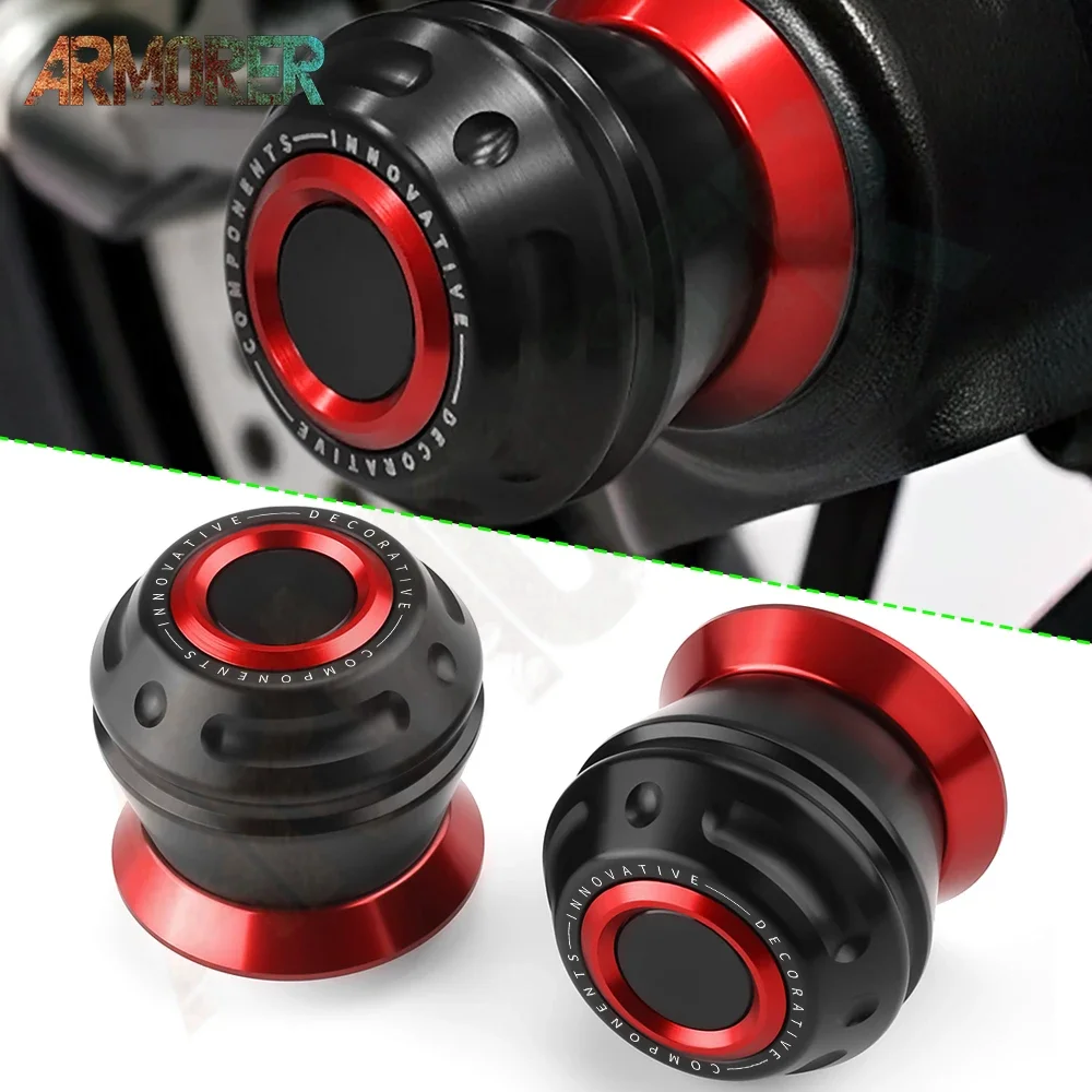 

Motorcycle Rear Axle Fork Crash Sliders Wheel Protection Decoration For BMW M1000R M1000RR M1000 R/RR S1000 R/RR S1000R S1000RR