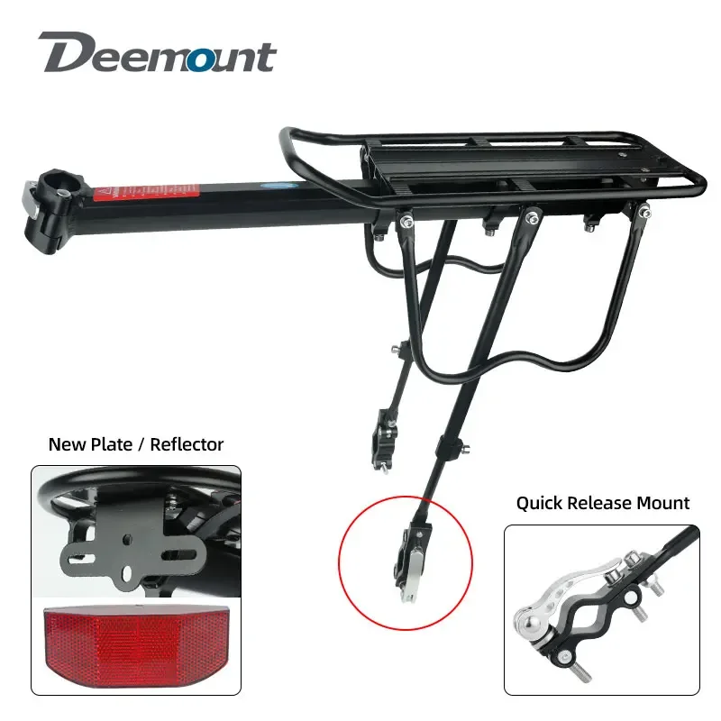 20-29 inch Bicycle Carrier Bike Luggage Cargo Rear Rack Aluminum Alloy Shelf Saddle Bags Holder Stand Support With Mount Tools