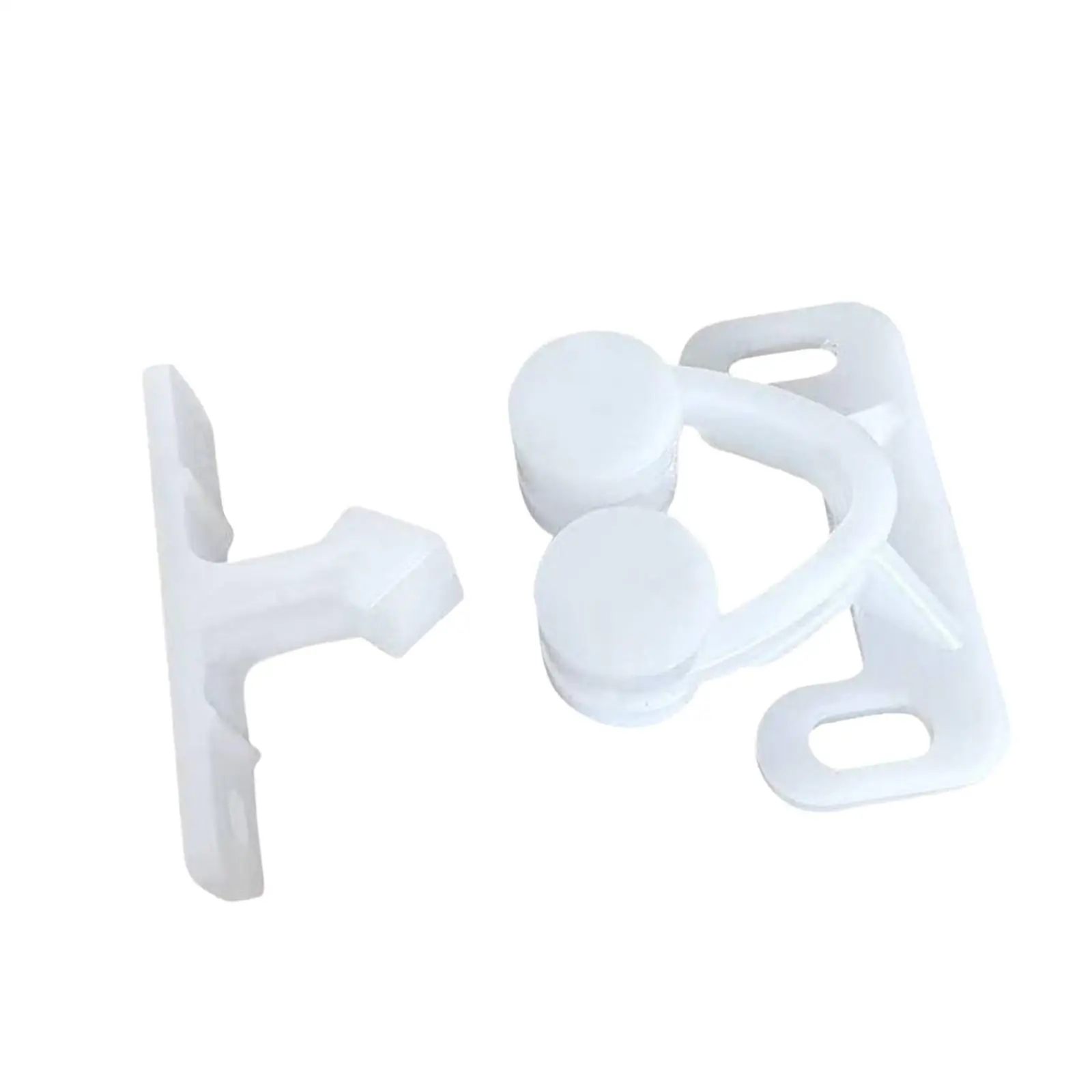 Double Roller Catch Replacement Door Stopper Easy to Install Closet Door Roller Catch for Marine Boat RV